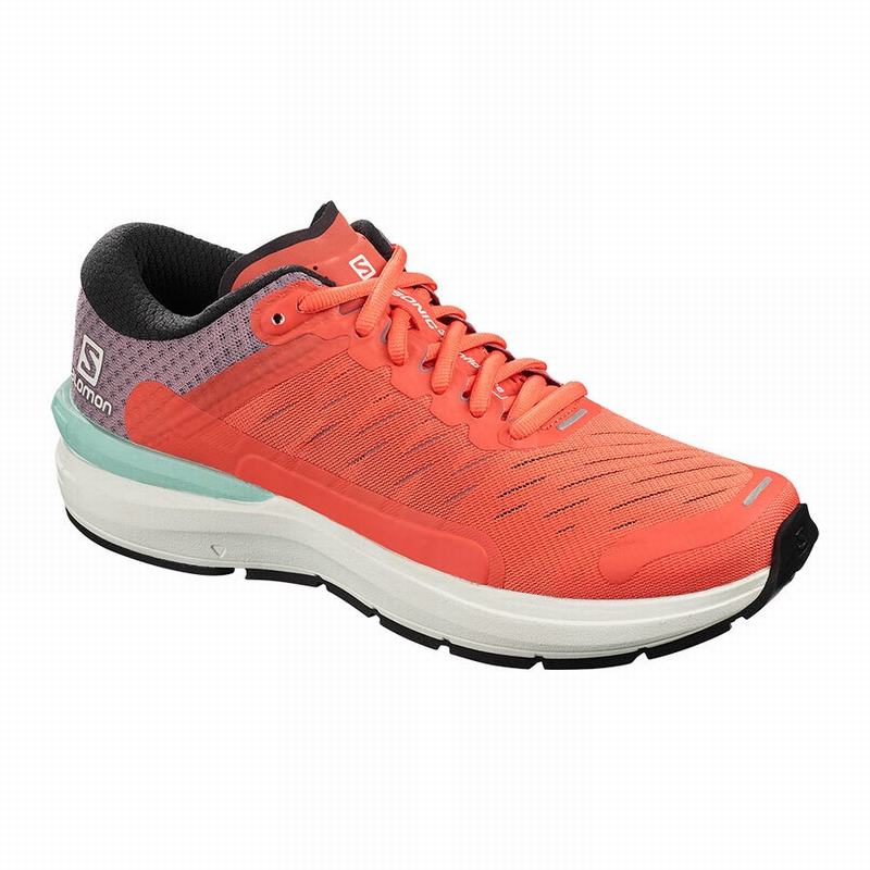 Salomon SONIC 3 CONFIDENCE W Zapatillas De Running Mujer - Marrones / Blancas - Colombia (41960-CGRN